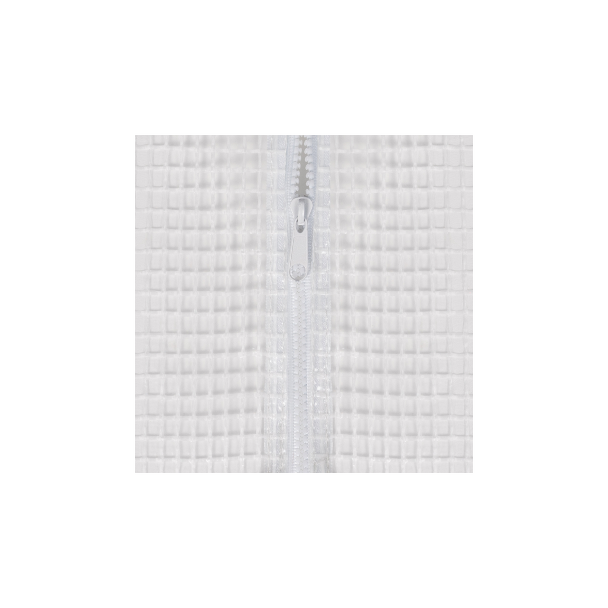 ID MARKET Bâche de rechange 130 gr/m² pour serre tunnel 24m² blanche DES ANDES