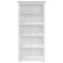 Voir la diapositive 3 : VIDAXL Bibliotheque BODO blanc 82x40x173 cm bois pin massif 5 niveaux