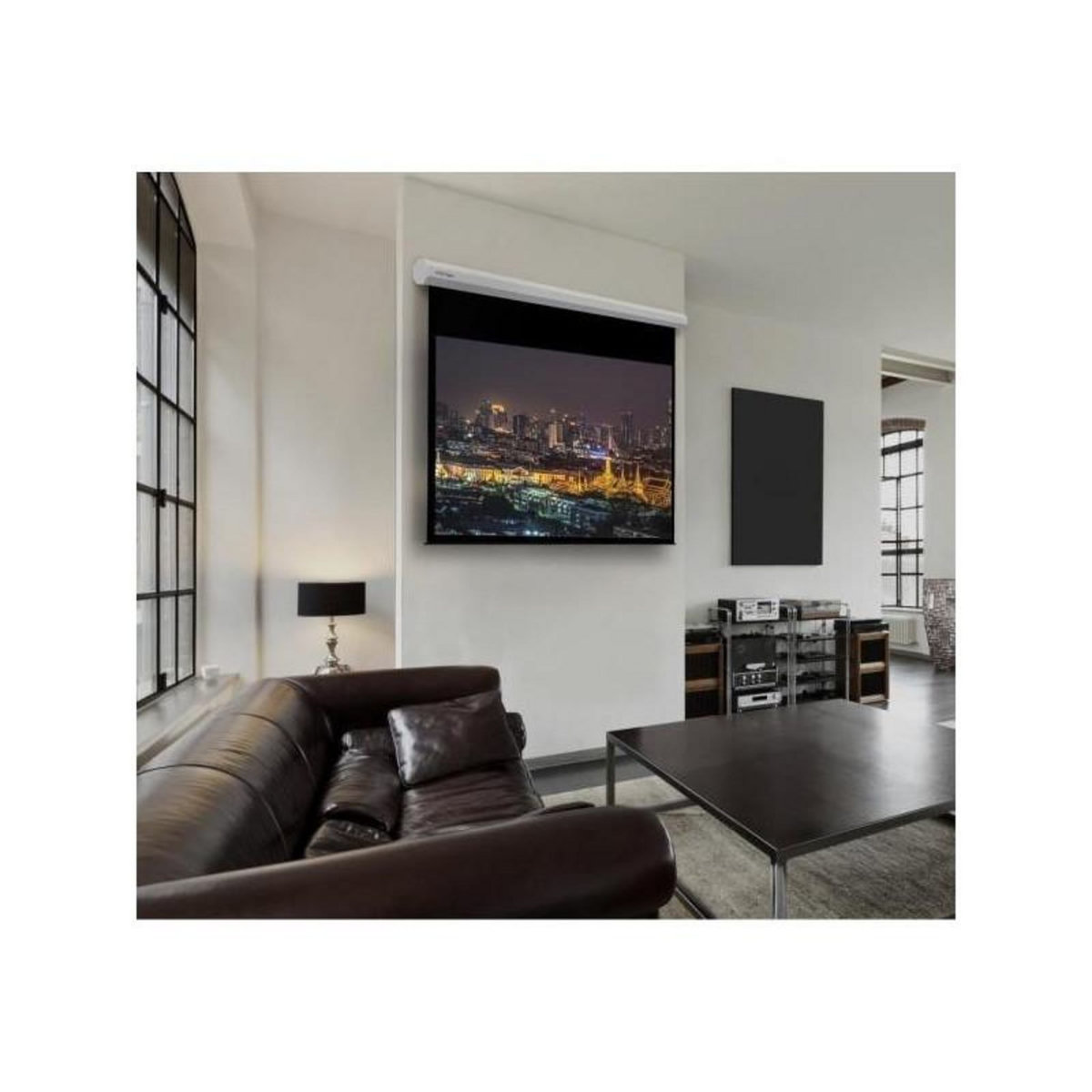 Ecran vidéoprojection INSTAAL MOT SCREEN 300C 16/9 300*168 CM  WITH REM INSTALL - INSMOT300C3