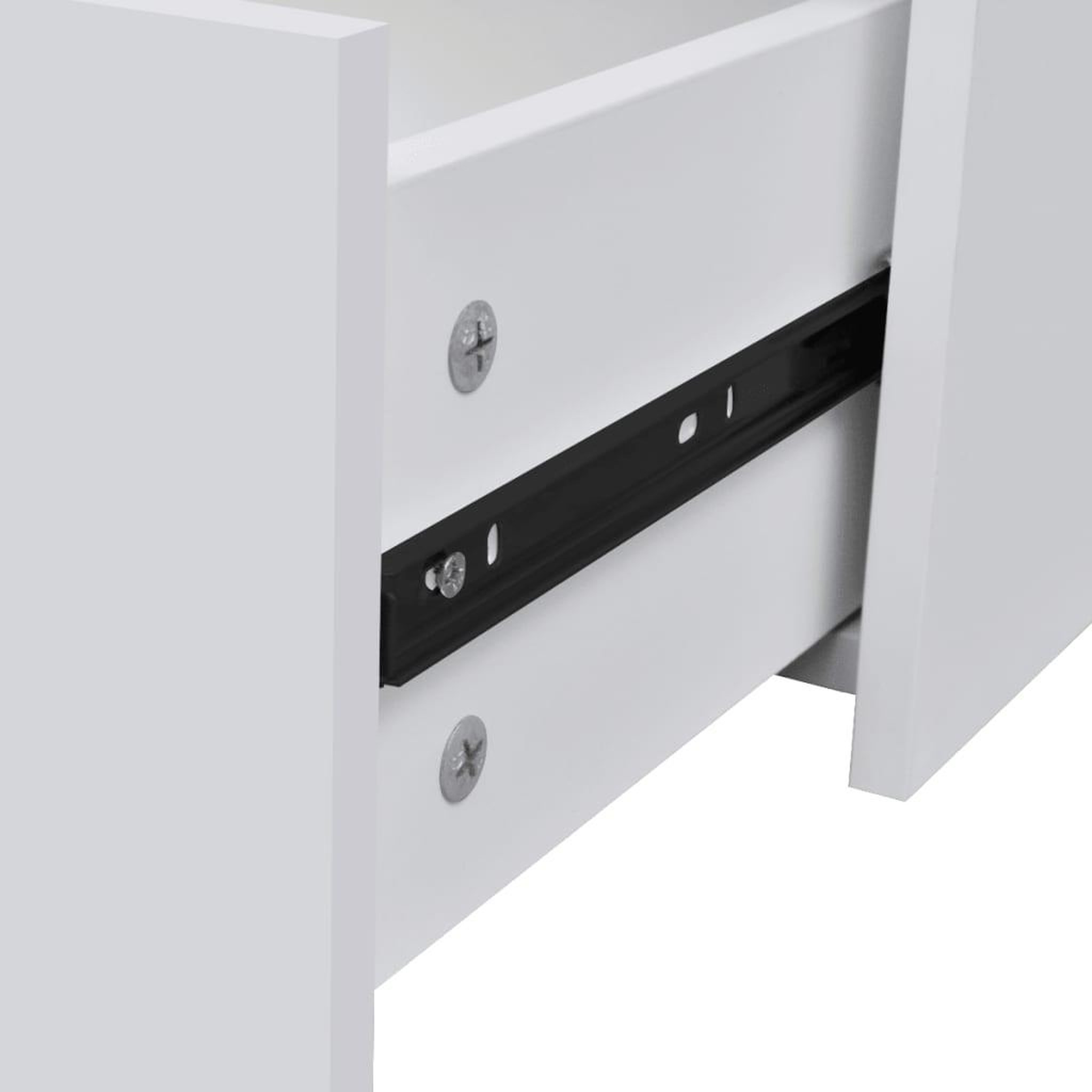 Voir la diapositive 5 : VIDAXL Buffet avec 4 tiroirs 60x30,5x71 cm Blanc