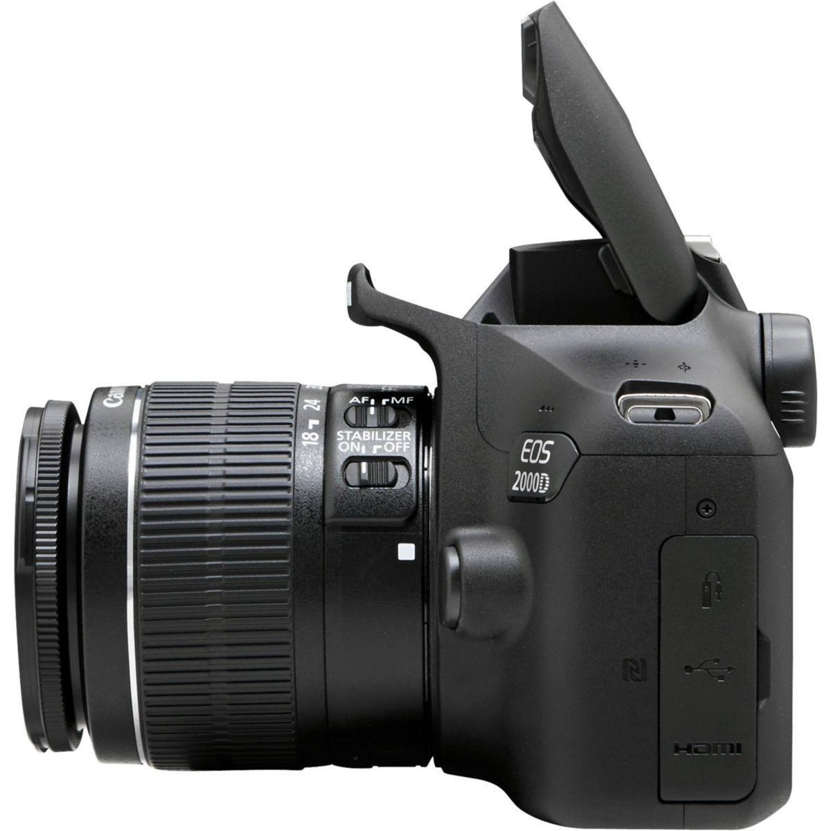 Canon Appareil photo Reflex EOS 2000D + EF-S 18-55 IS II + EF 50mm