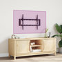 Voir la diapositive 1 : VIDAXL Support TV mural pour écran 26 63 pouces Max VESA 600x400 mm