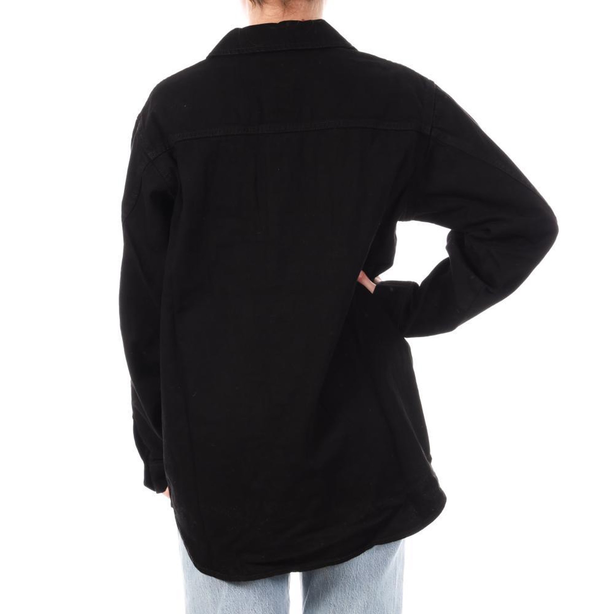 Voir la diapositive 2 : Vero Moda Veste en Jean Noir Femme Vero Moda Kirsa