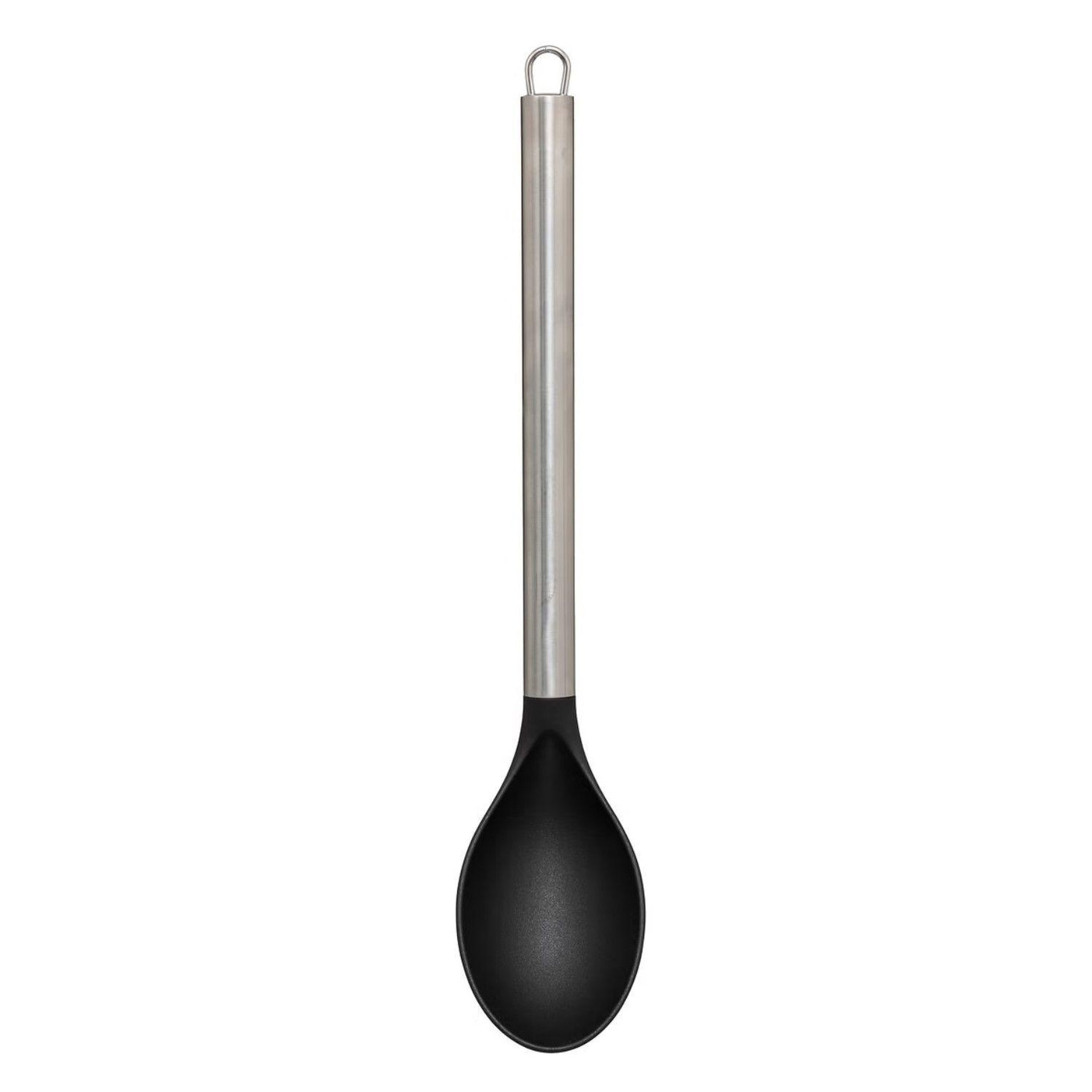 Voir la diapositive 5 : FIVE Ensemble de 5 ustensiles avec leur pot de rangement en inox - Noir et gris