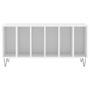 Voir la diapositive 4 : VIDAXL Armoire a disques blanc 100x38x48 cm bois d'ingenierie