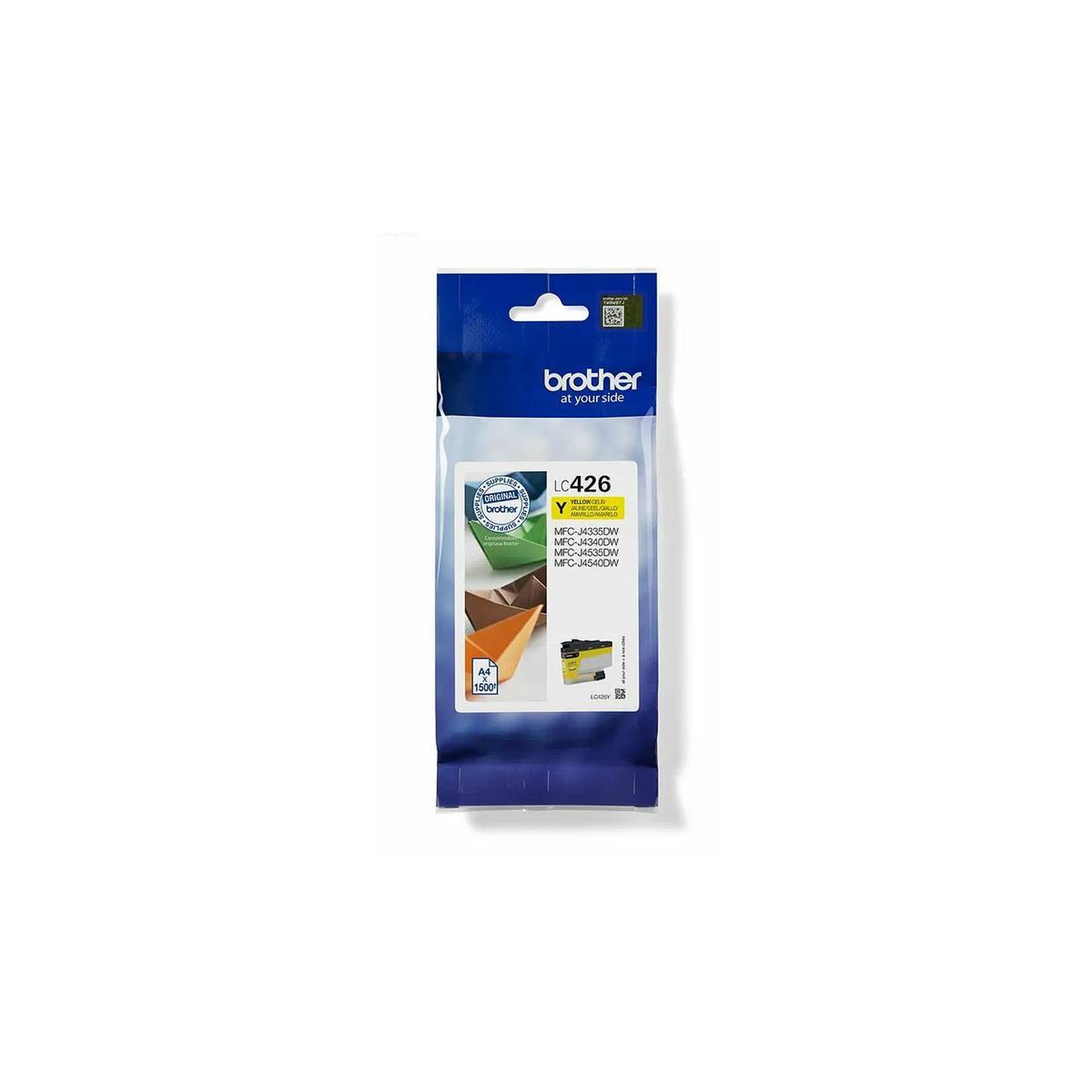 Voir la diapositive 2 : Brother Cartouche d'encre originale lc426 jaune (yellow) standard - lc426y