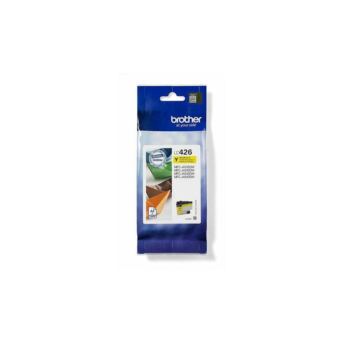 Brother Cartouche d'encre Originale LC426 Jaune (Yellow) Standard - LC426Y