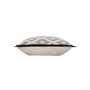 Voir la diapositive 2 : Douceur d'Intérieur Coussin déhoussable FELL - Polycoton imprimé métallisé - 45 x 45 cm - Multicolore