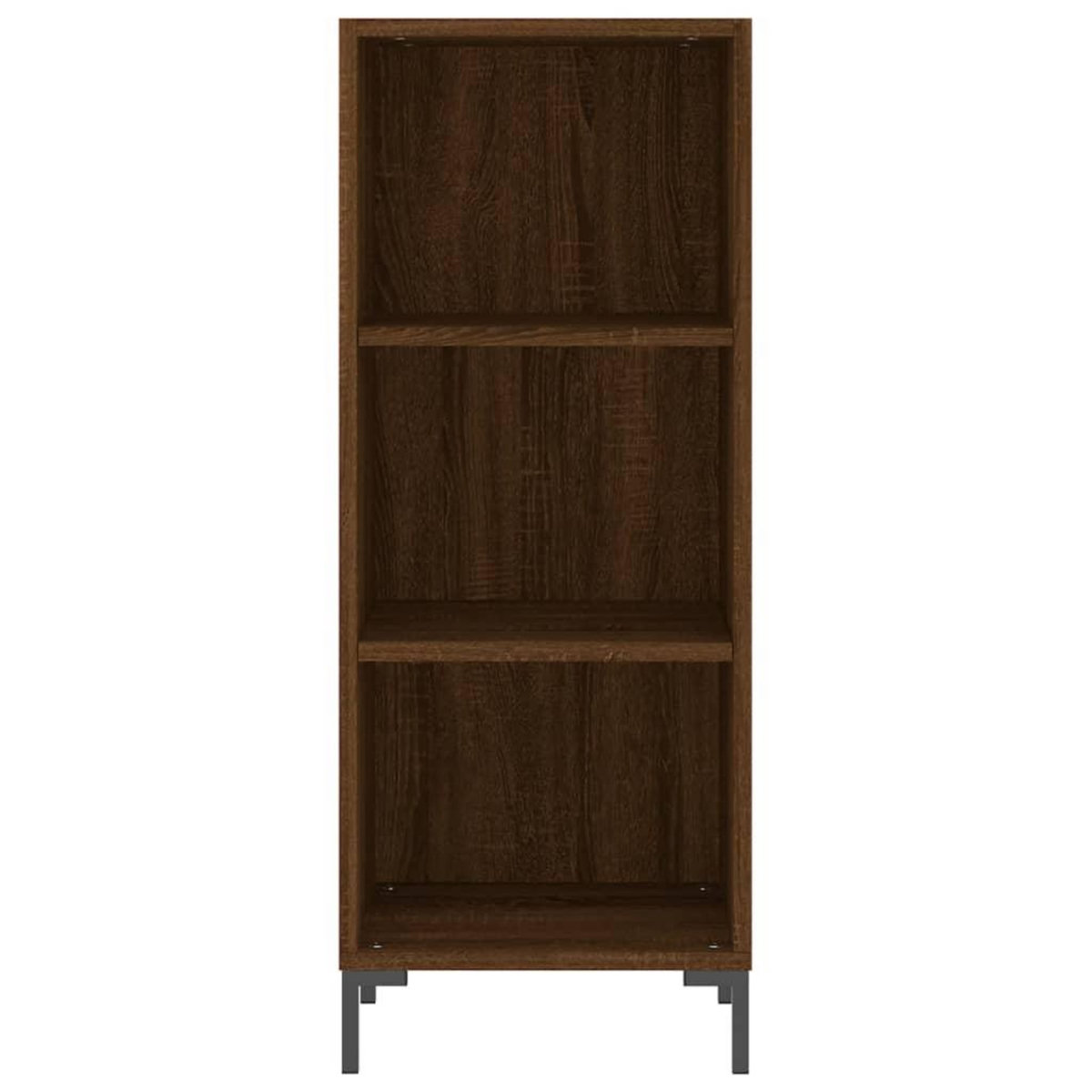 VIDAXL Buffet chene marron 34,5x32,5x90 cm bois d'ingenierie