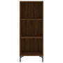 Voir la diapositive 4 : VIDAXL Buffet chene marron 34,5x32,5x90 cm bois d'ingenierie