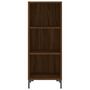 Voir la diapositive 4 : VIDAXL Buffet chene marron 34,5x32,5x90 cm bois d'ingenierie