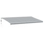 Voir la diapositive 2 : VIDAXL Auvent retractable automatique avec LED anthracite et blanc