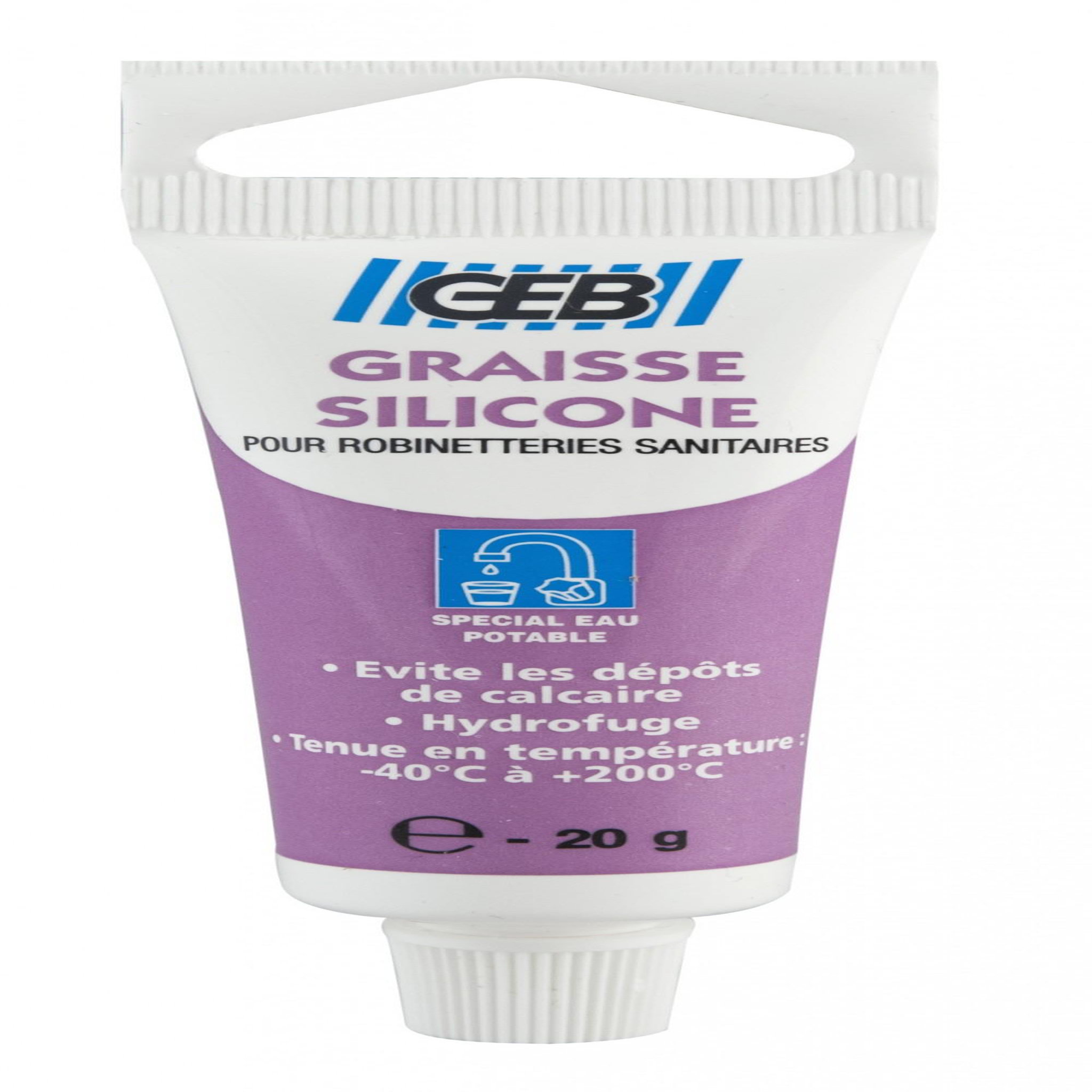 Geb Graisse silicone anticalcaire 20 g GEB
