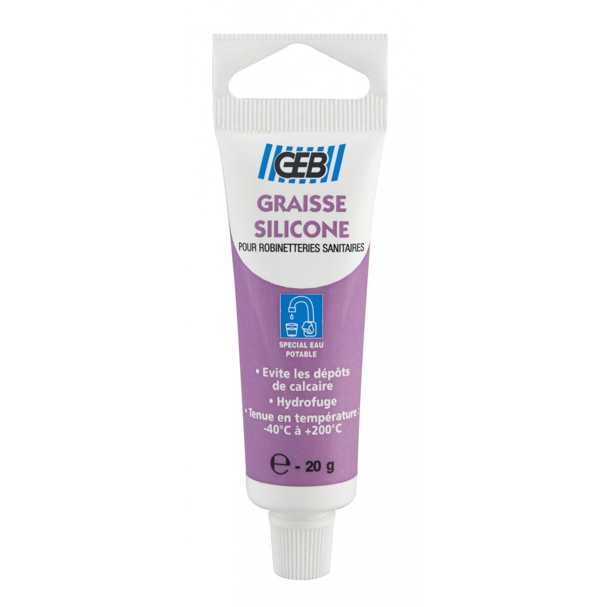 Geb Graisse silicone anticalcaire 20 g GEB