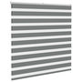 Voir la diapositive 3 : VIDAXL Store zebre gris fonce largeur du tissu 145,9 cm polyester