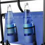 Voir la diapositive 5 : tectake Chariot de jardin et de transport pliable avec toit bleu