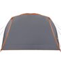 Voir la diapositive 6 : VIDAXL Tente de camping et porche 4 personnes gris orange imperméable