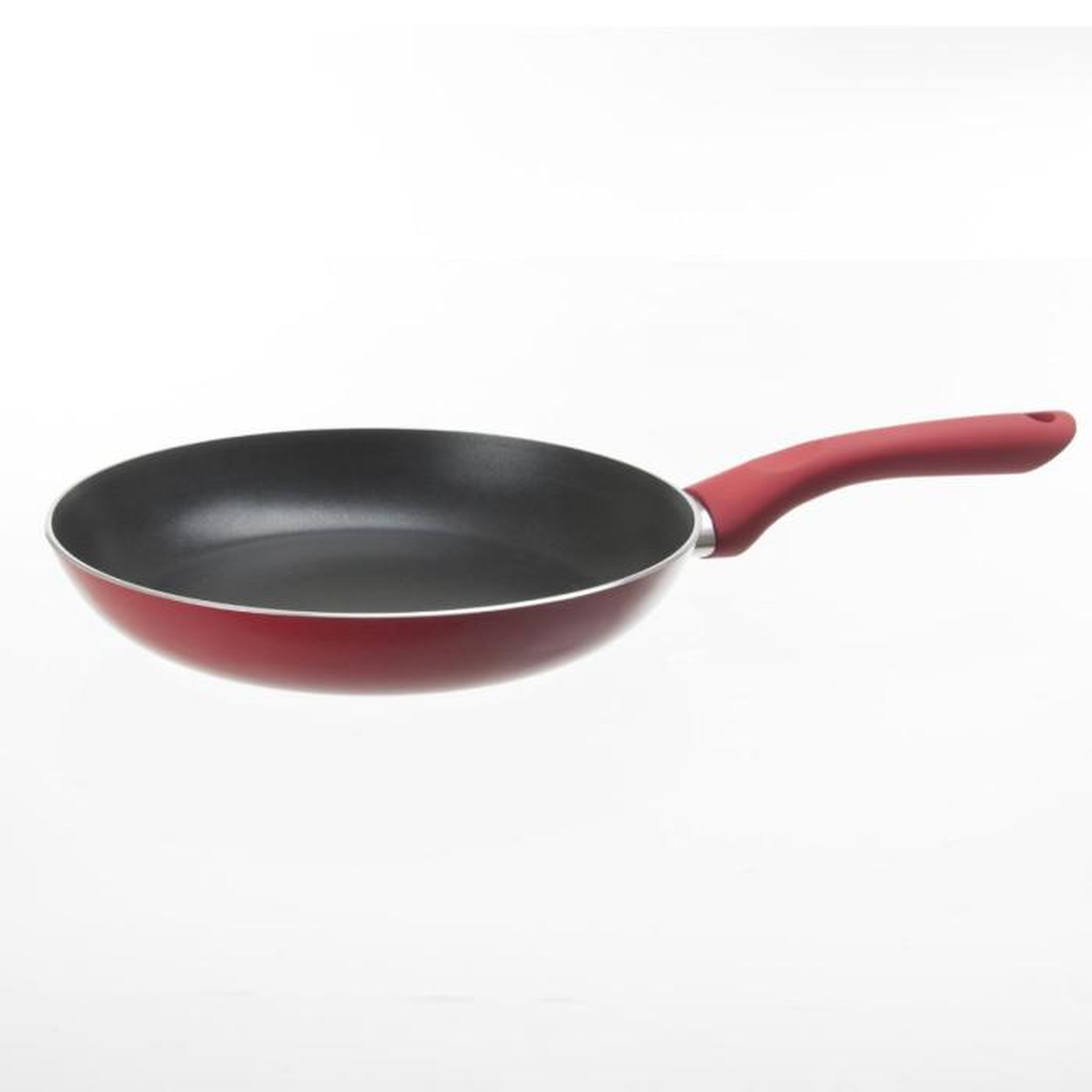 Voir la diapositive 4 : FIVE Poêle en Aluminium  Essentielle  24cm Rouge
