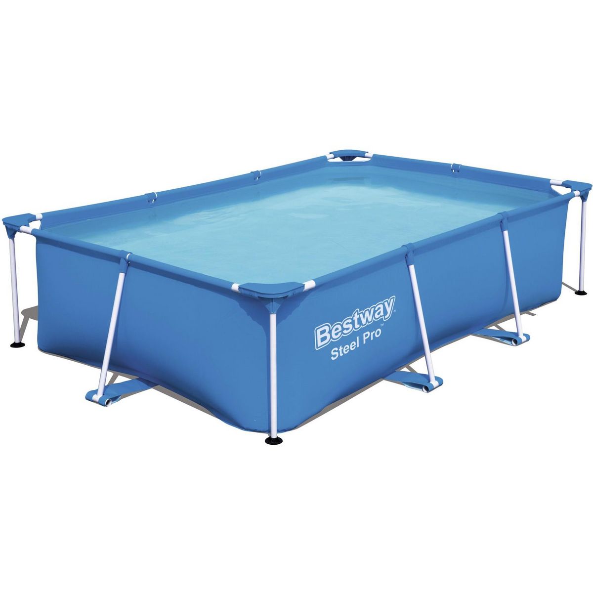 BESTWAY Piscine tubulaire rectangulaire - 259x170x61cm - STEEL MAX™