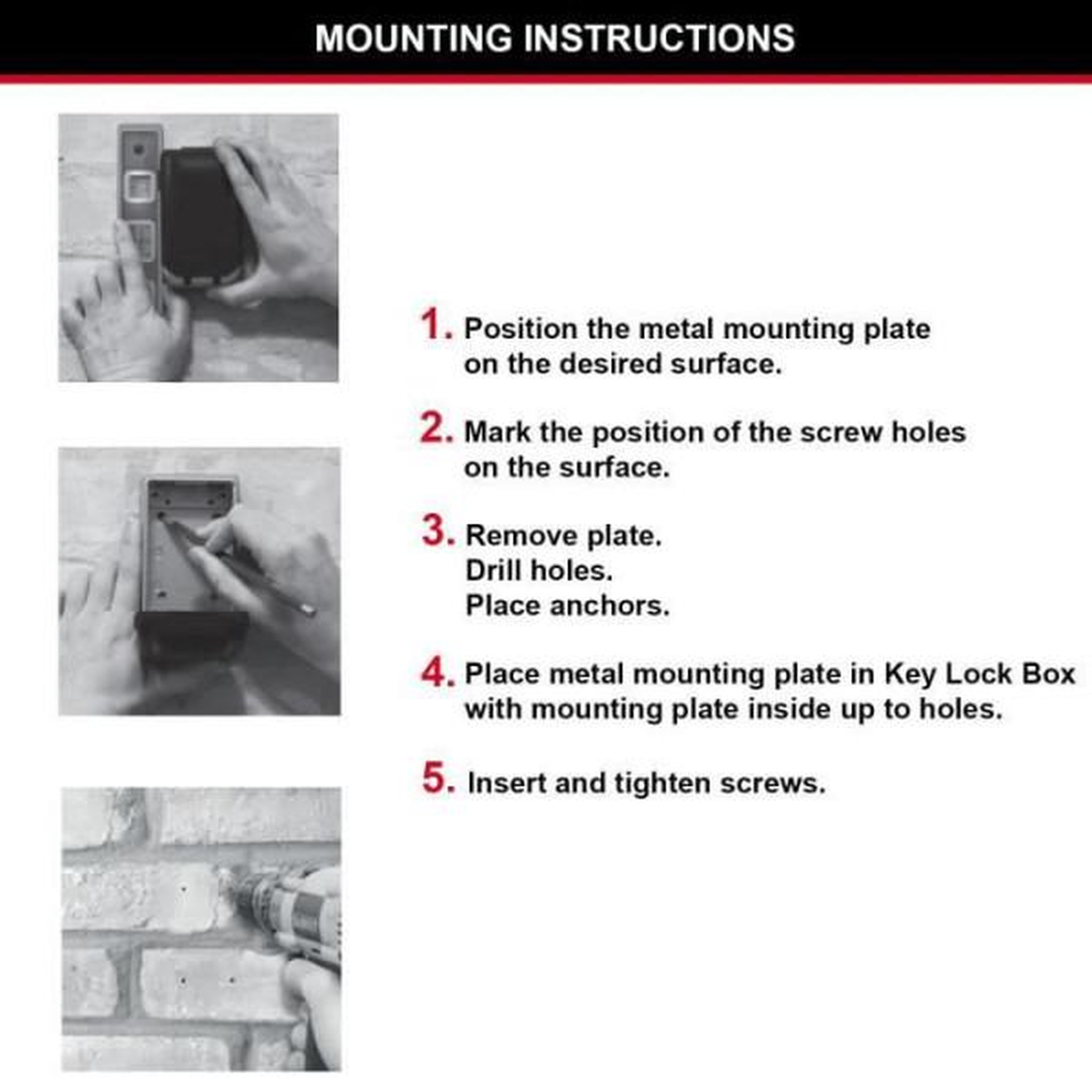 Voir la diapositive 6 : Master lock Armoire de sécurité masterlock boîte a clés 5423eurd format l
