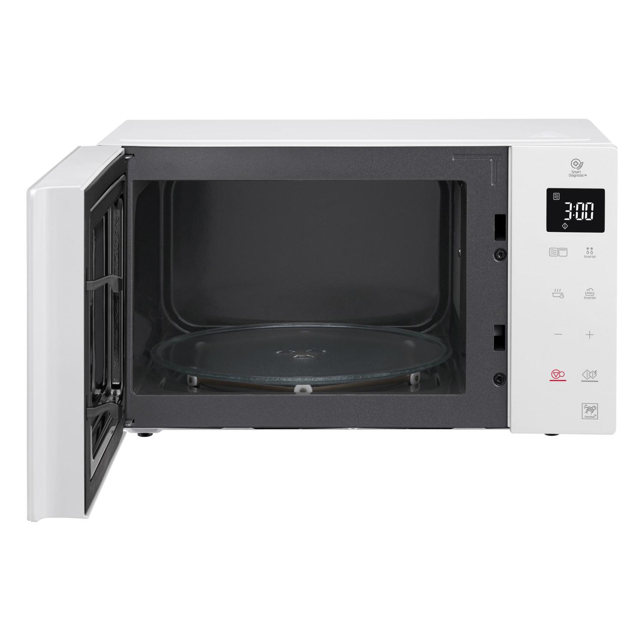 Voir la diapositive 3 : LG Four micro-ondes combiné LG MH6336GIH blanc