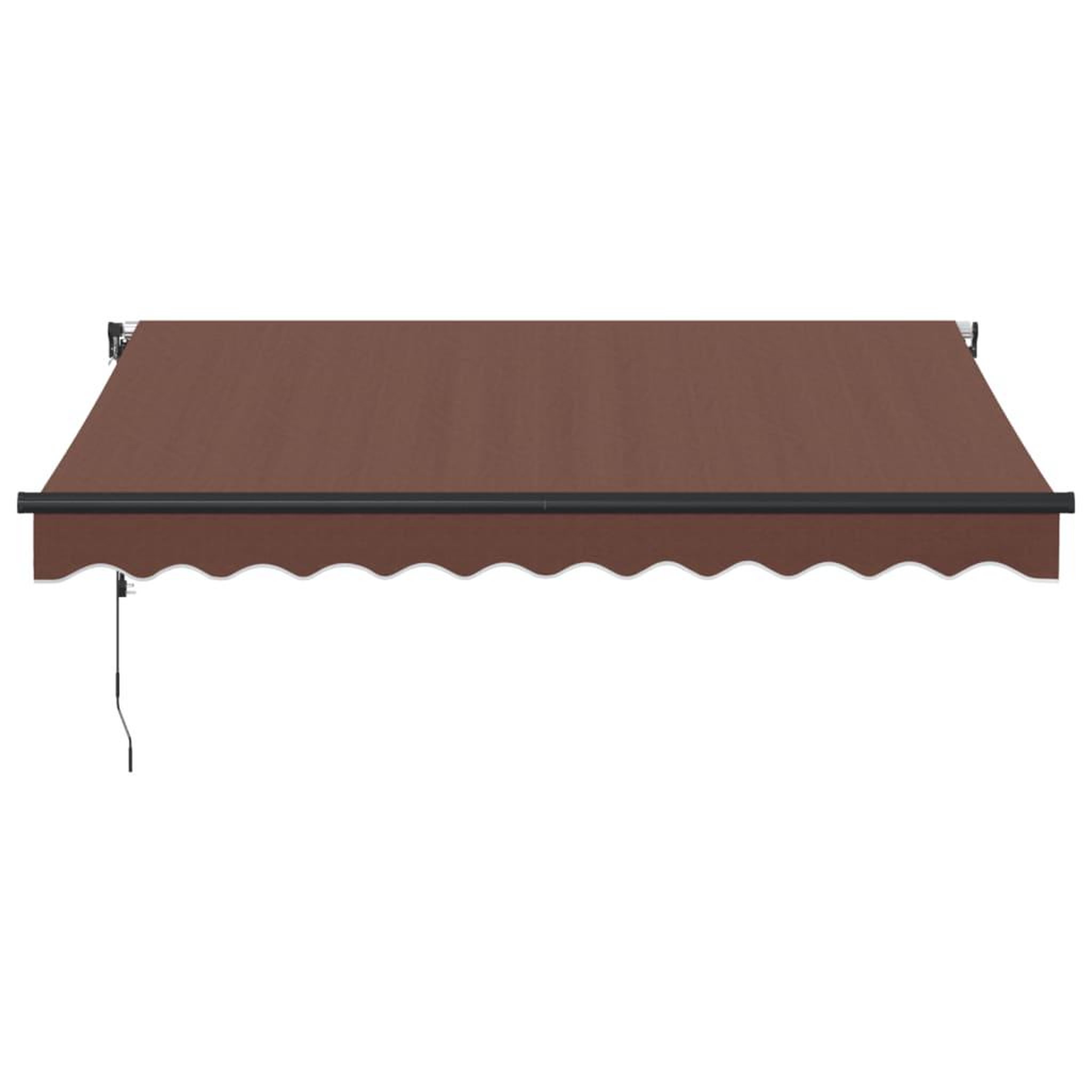 Voir la diapositive 4 : VIDAXL Auvent retractable automatique avec LED marron 300x250 cm