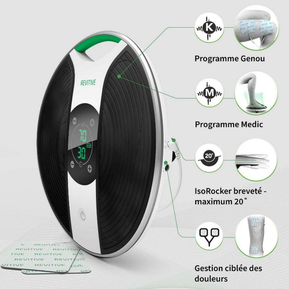 REVITIVE Stimulateur circulatoire Medic genou