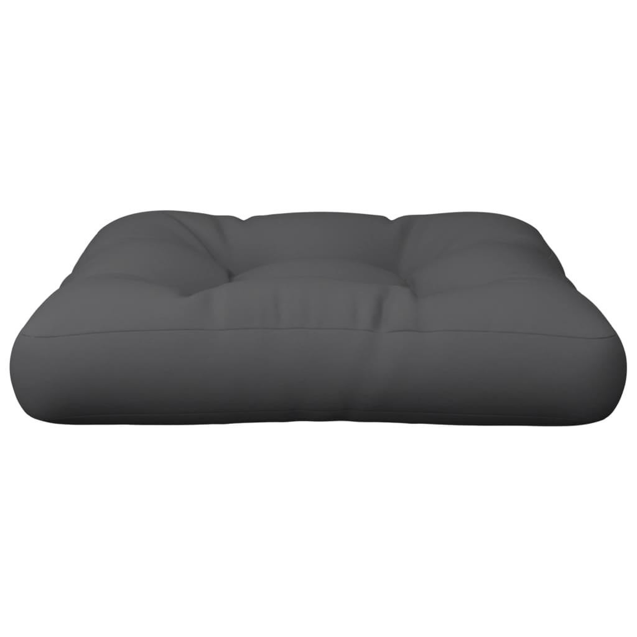 Voir la diapositive 4 : VIDAXL Coussin de palette anthracite 60x61,5x10 cm tissu