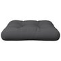 Voir la diapositive 4 : VIDAXL Coussin de palette anthracite 60x61,5x10 cm tissu
