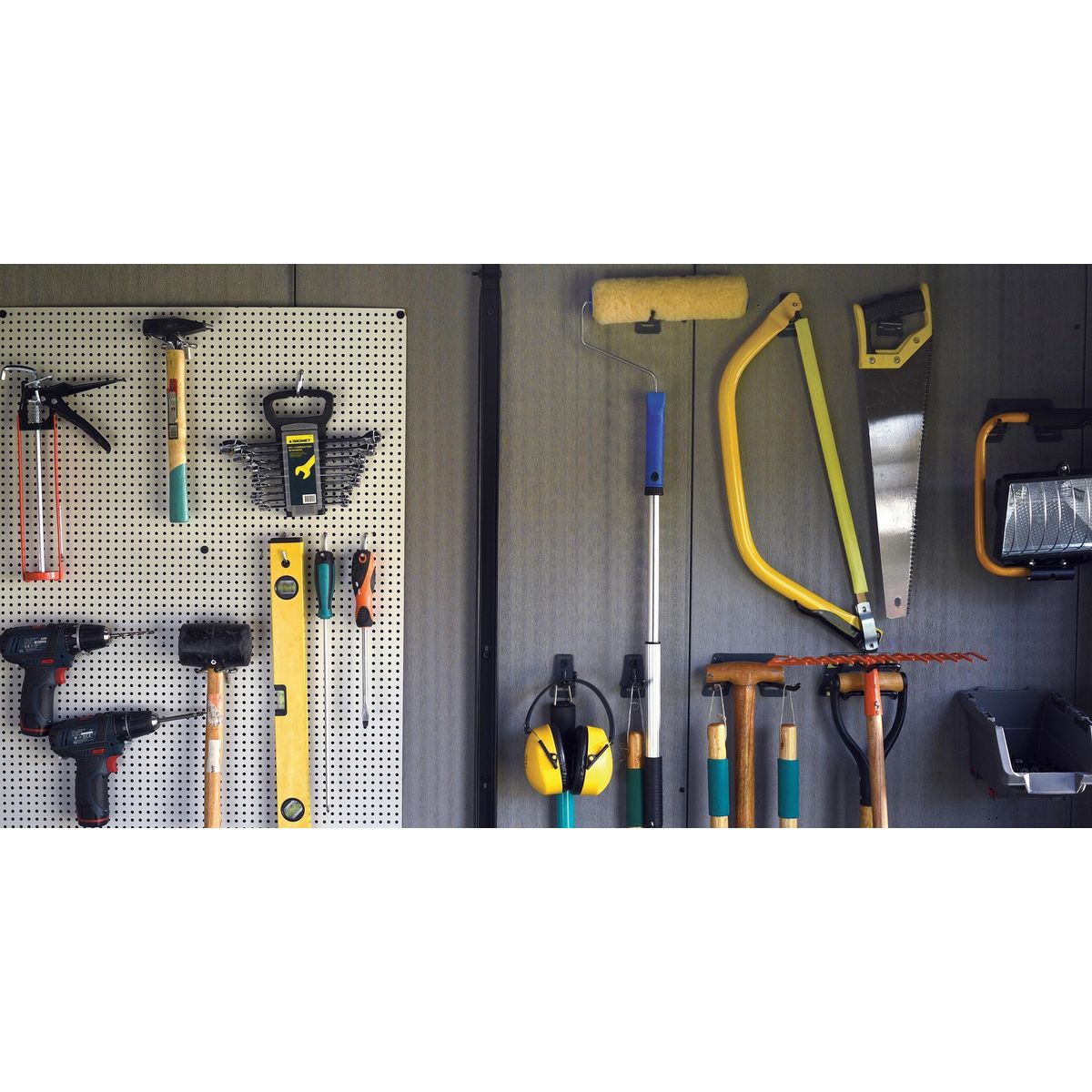 KETER Abri de jardin résine Oakland 1175,  6,51 m², avec plancher