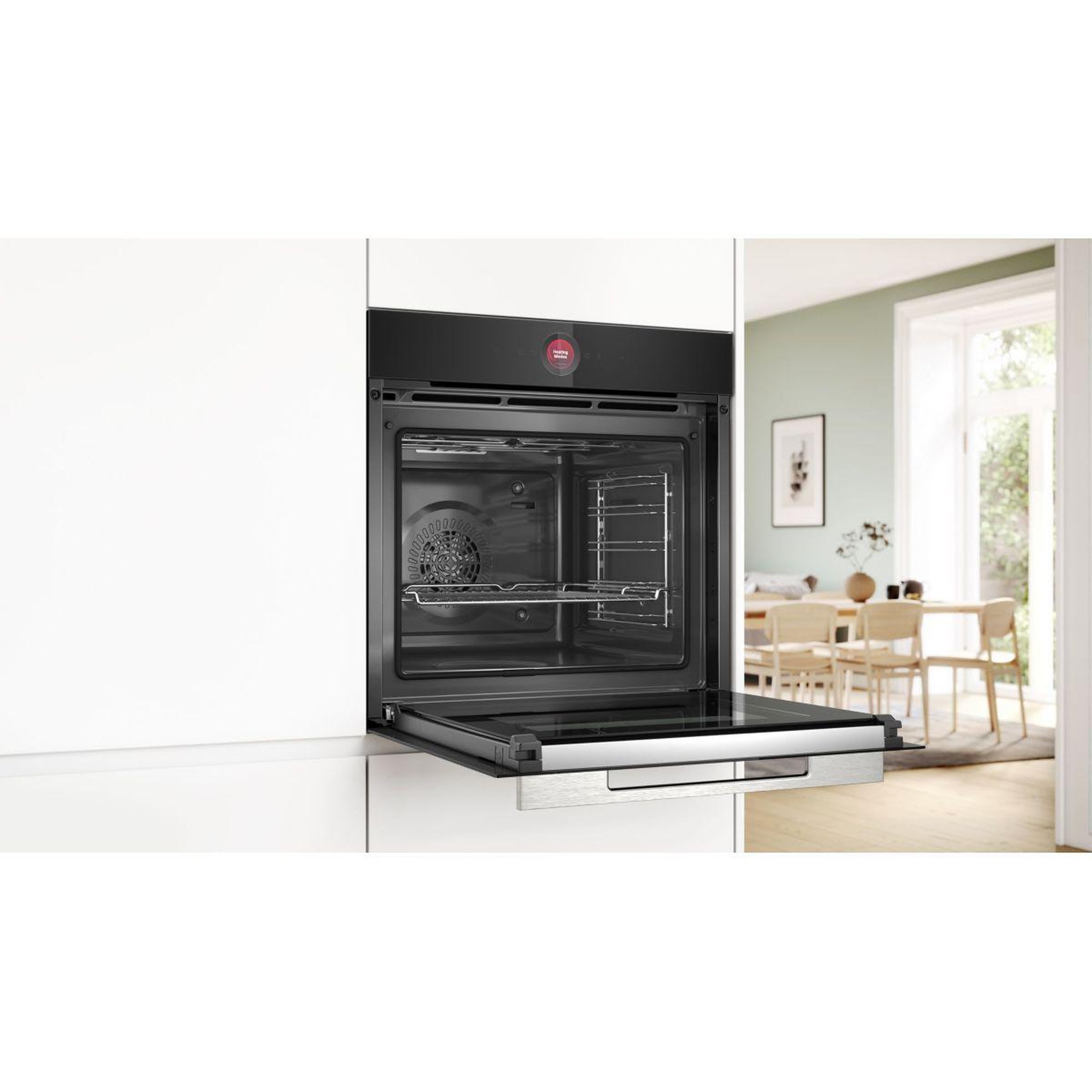 Voir la diapositive 4 : BOSCH Four encastrable hbg7741b1 - hydrolyse - pyrolyse - chaleur pulsée - porte froide - série 8 - air fry - wifi