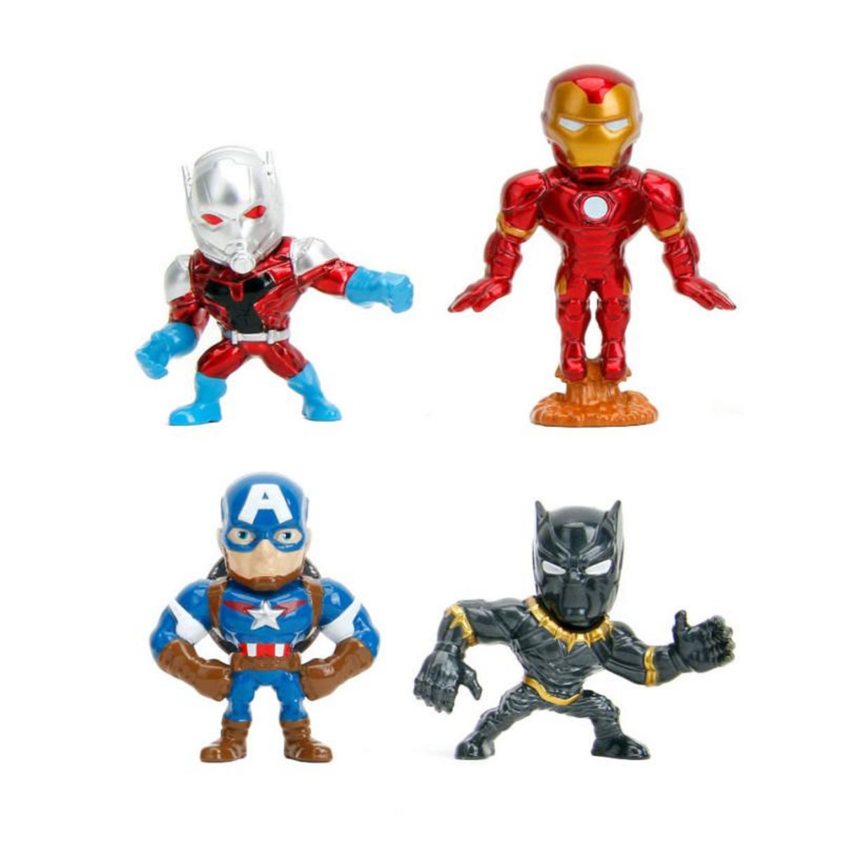 JADA TOYS Jada Toys - Jada Metalfigs Marvel Avengers, 4pcs. 253222014