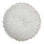 Voir la diapositive 1 : Paris Prix Coussin Rond Design  Viva  43cm Blanc