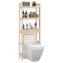 Voir la diapositive 4 : VIDAXL Etagere de toilette 63x26x171 cm Bois de pin massif