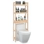 Voir la diapositive 4 : VIDAXL Etagere de toilette 63x26x171 cm Bois de pin massif
