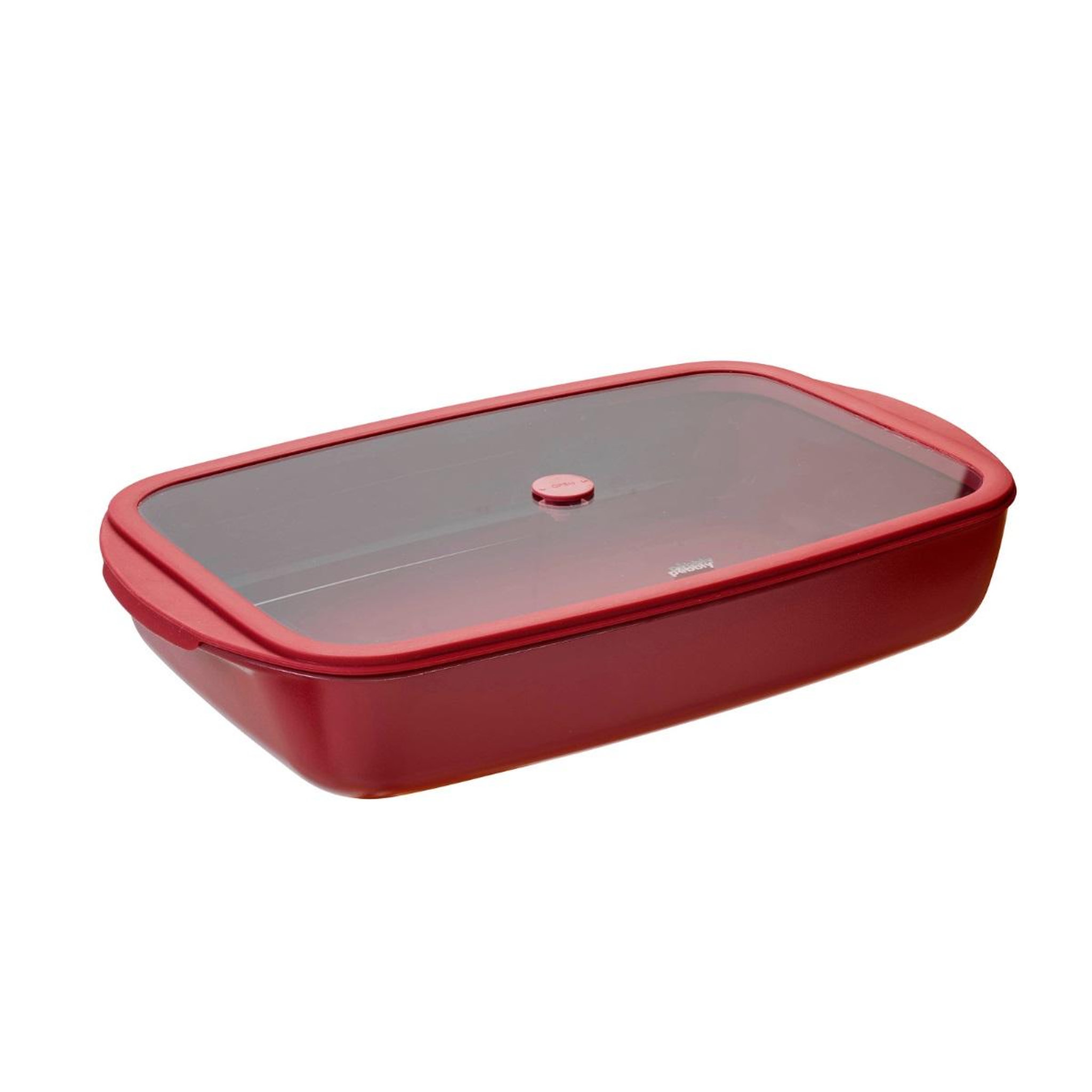 PEBBLY Plat à four rectangulaire 3.6l + couvercle - 40-pkv078