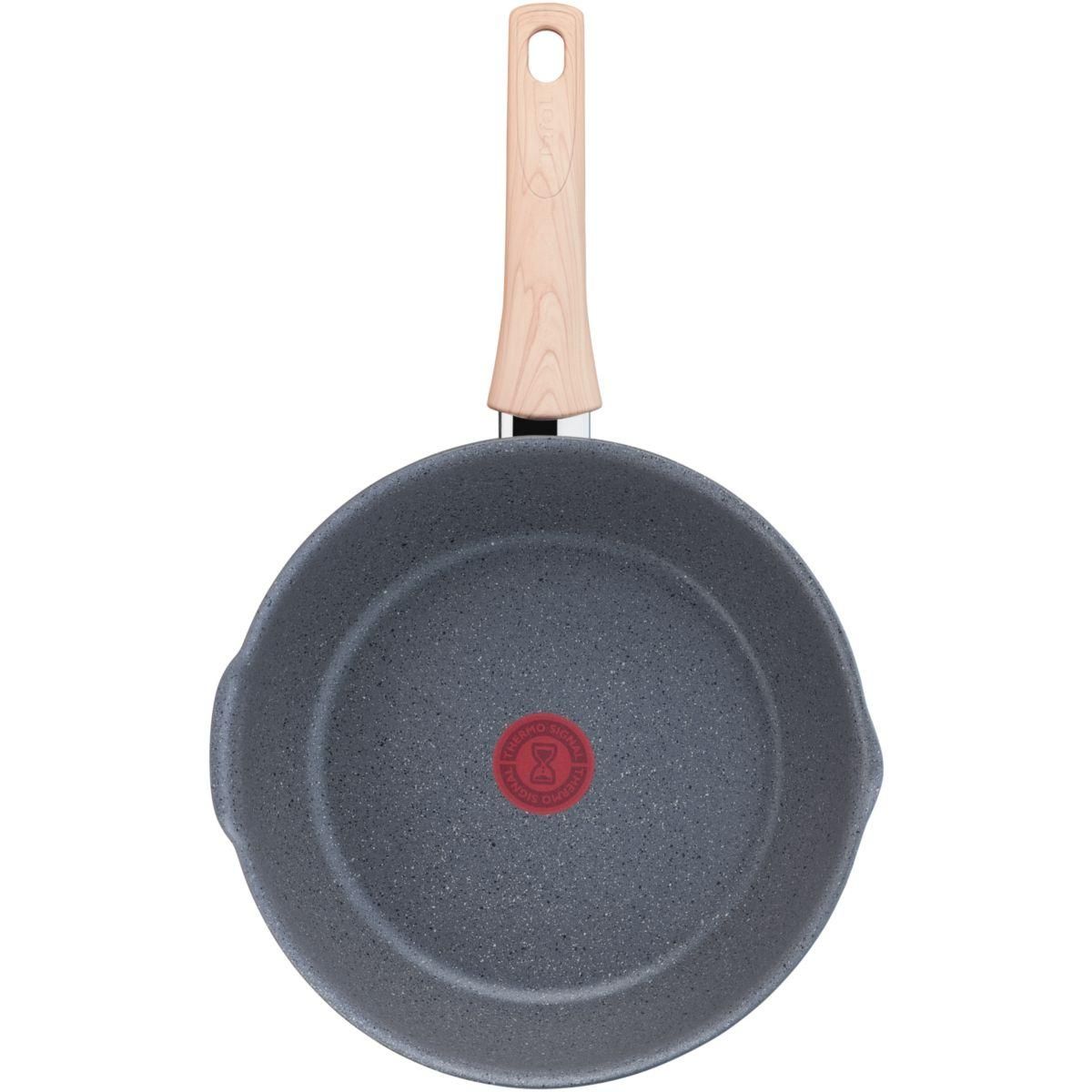 TEFAL Poêle Natural force 26 cm gris moucheté