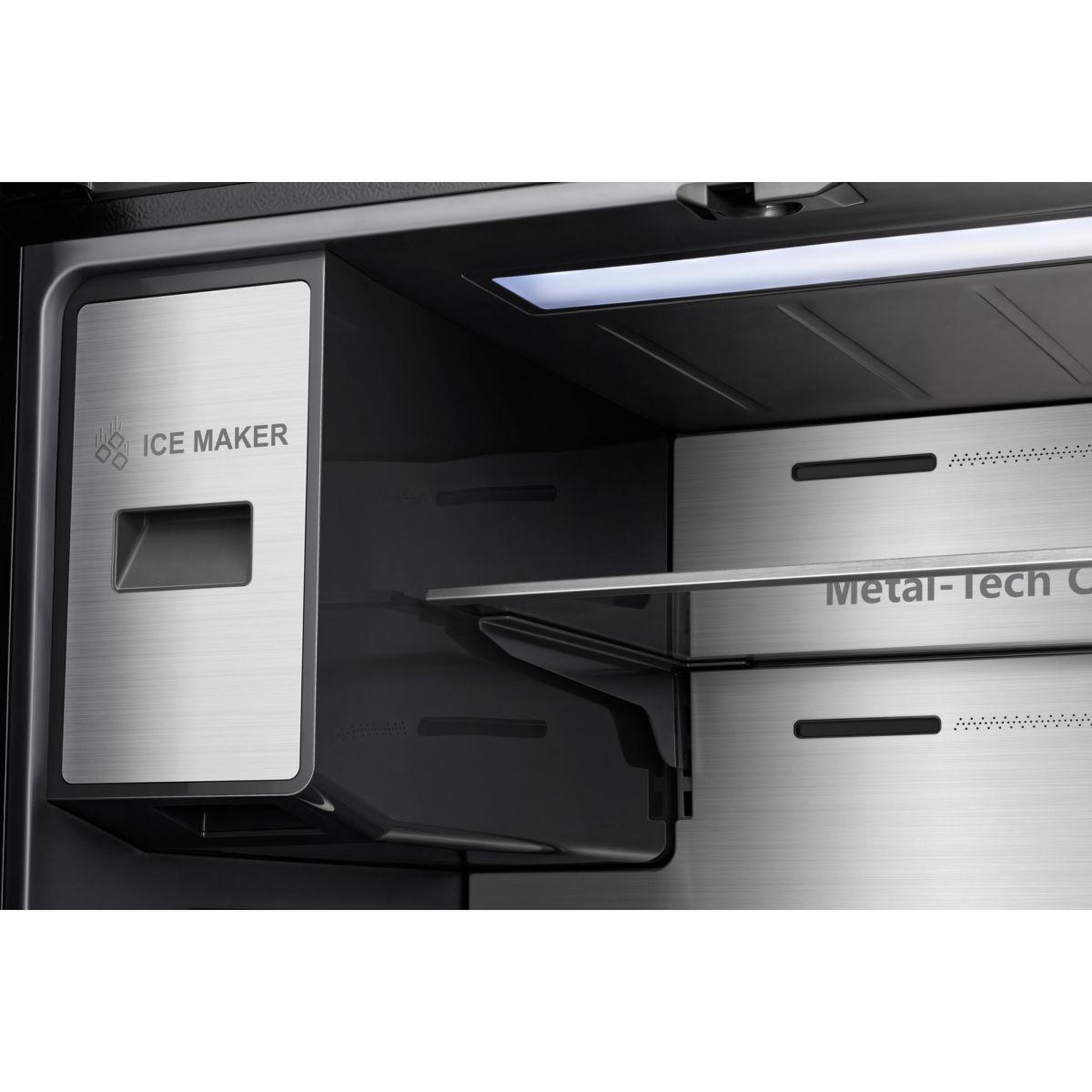 Voir la diapositive 5 : Hisense Réfrigérateur multi portes rq760n4ife smartscreen