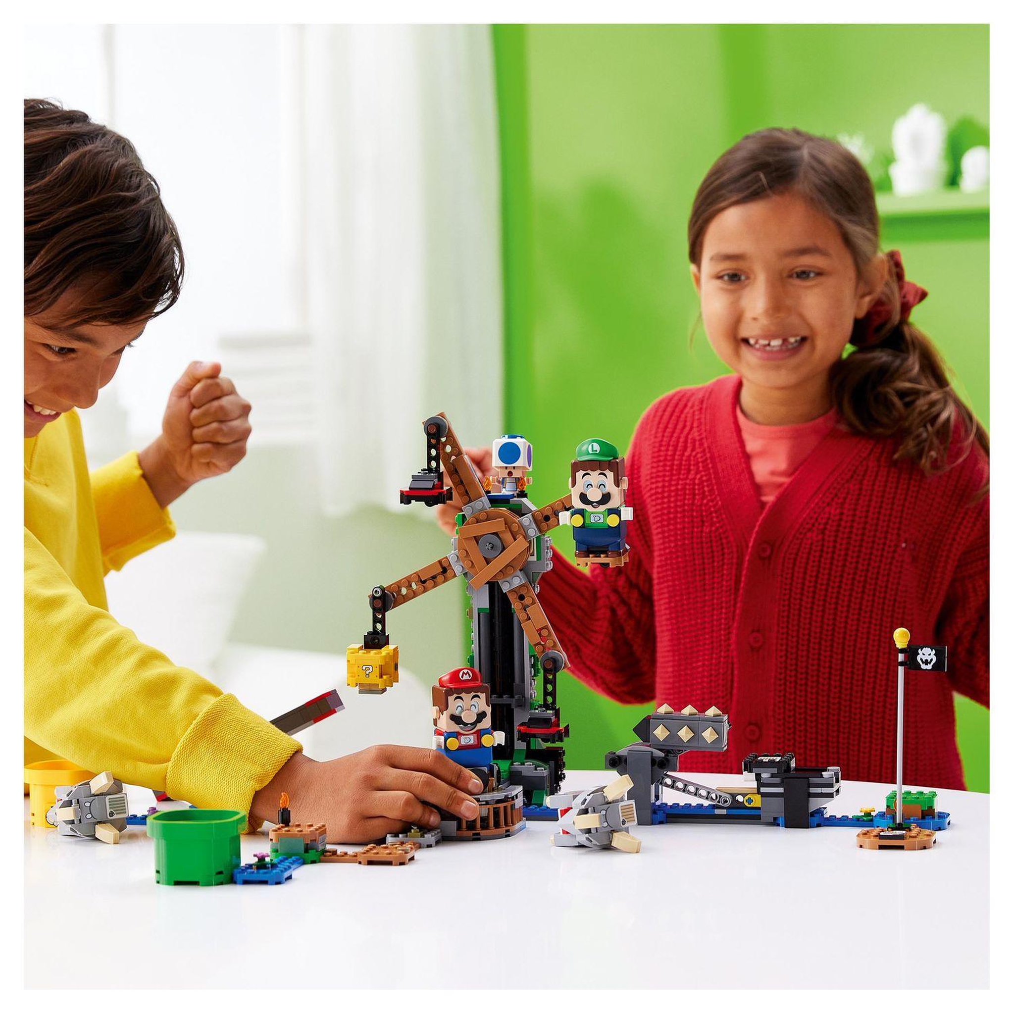 Voir la diapositive 7 : LEGO Super Mario 71390 Ensemble d'extension La destruction des Reznors dès 8 ans