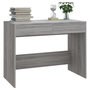 Voir la diapositive 4 : VIDAXL Bureau sonoma gris 101x50x76,5 cm bois d'ingenierie