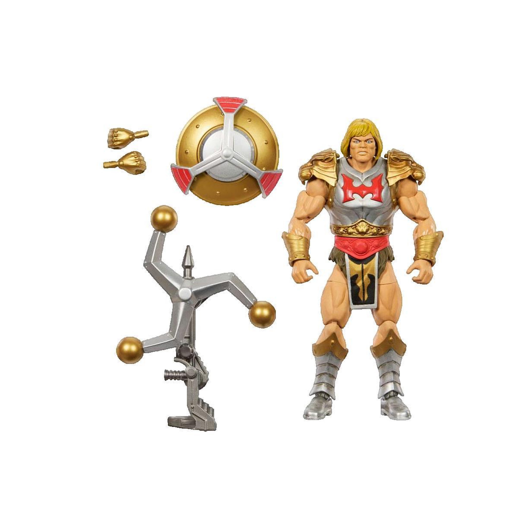 Voir la diapositive 2 : ASTER Figurine Aster Flying Fist He-Man doré