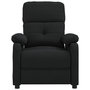 Voir la diapositive 3 : VIDAXL Fauteuil inclinable Noir Tissu