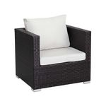 Habitat et Jardin Fauteuil jardin en résine tressée  Ibiza  - Buffalo - Marron