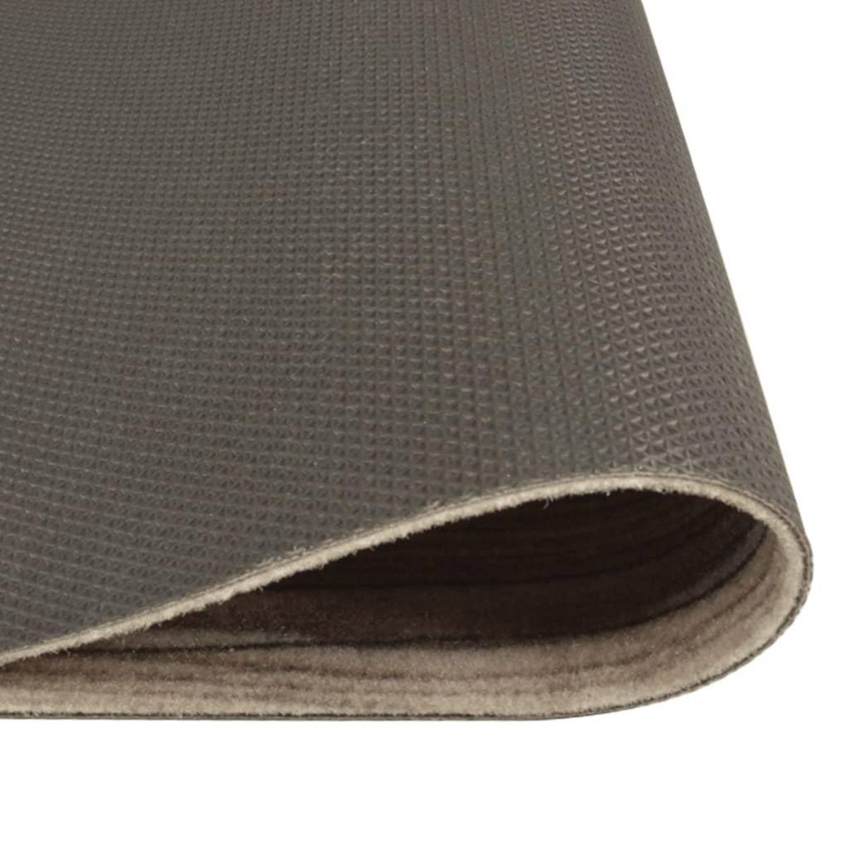 VIDAXL Tapis de cuisine lavable impression cuisine gris 45x150 cm