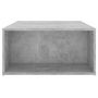 Voir la diapositive 4 : VIDAXL Table basse gris béton 90x67x33 cm bois d ingénierie
