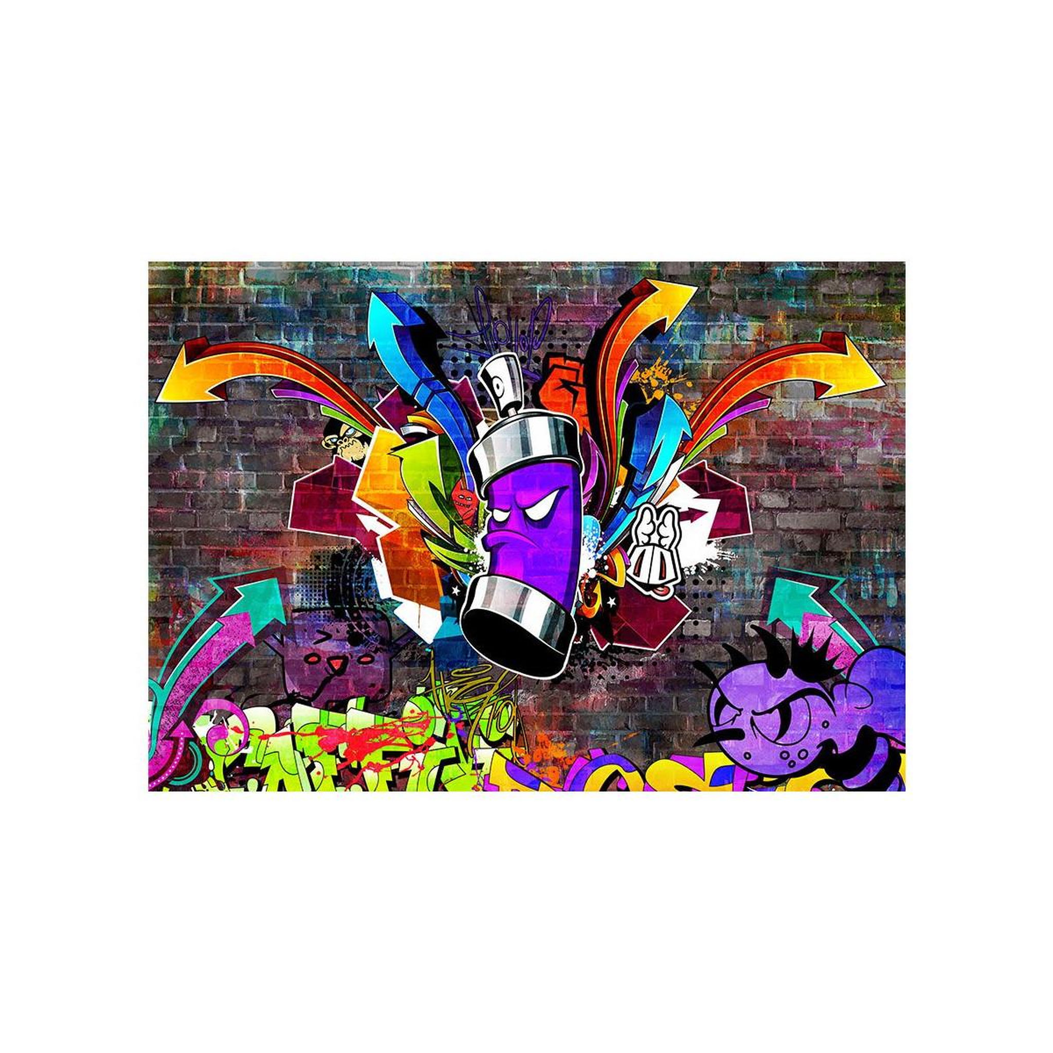 Voir la diapositive 2 : Paris Prix Papier peint  graffiti : colourful attack