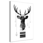 Paris Prix Tableau Imprimé  Abstract Antlers. Coloris disponibles : Multicolore