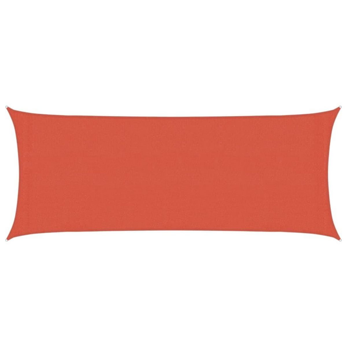 VIDAXL Voile d'ombrage 160 g/m^2 Terre cuite 2x5 m PEHD