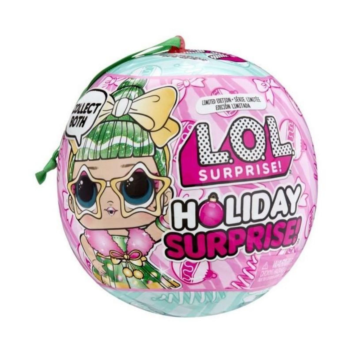 L.O.L. SURPRISE! LOL Holiday Surprise - Poupée aléatoire a collectionner - Fetes de fin d'année