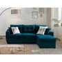 Voir la diapositive 2 : BEST MOBILIER Astoria - canapé d'angle réversible - convertible avec coffre - style contemporain- 4 places